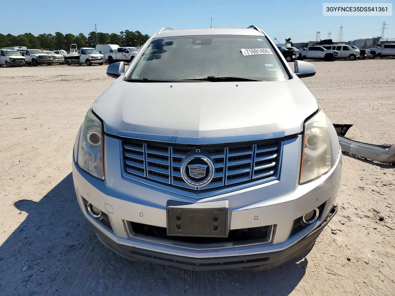 2013 CADILLAC SRX VIN 3GYFNCE35DS541361 — фото 5