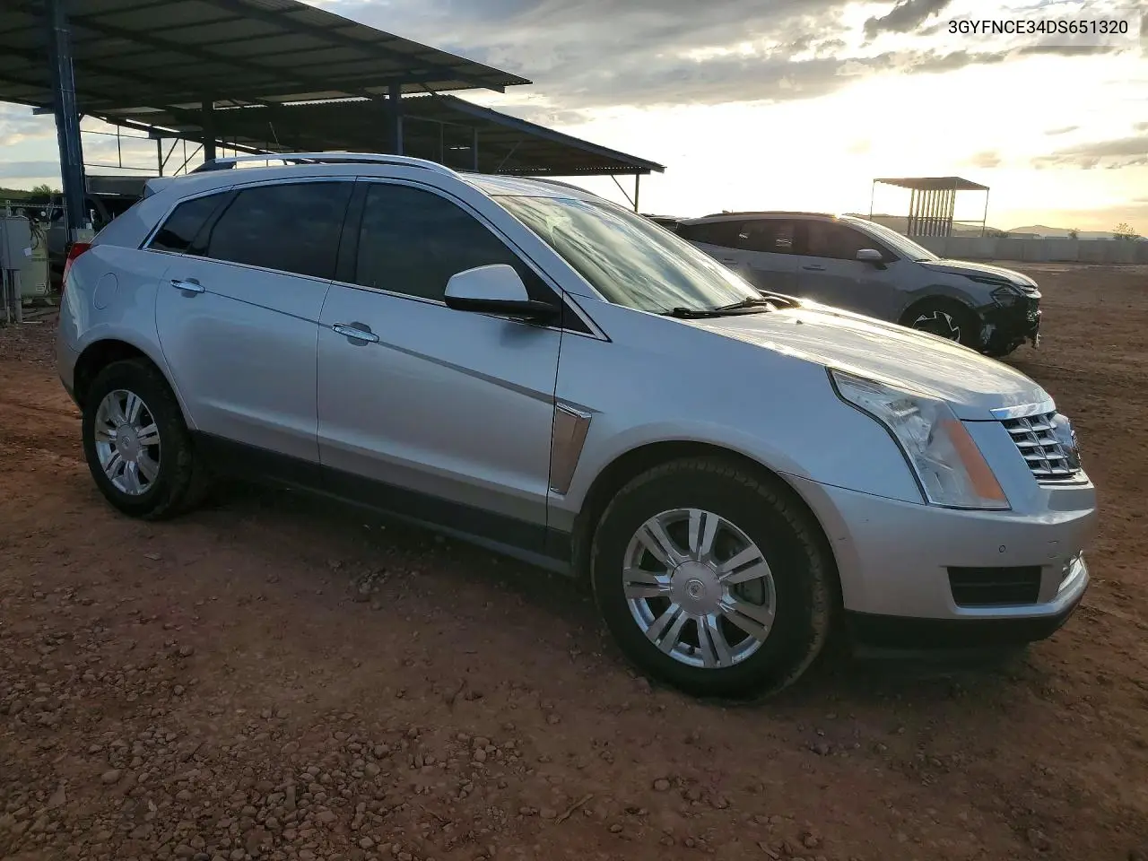 2013 CADILLAC SRX VIN 3GYFNCE34DS651320 — фото 4