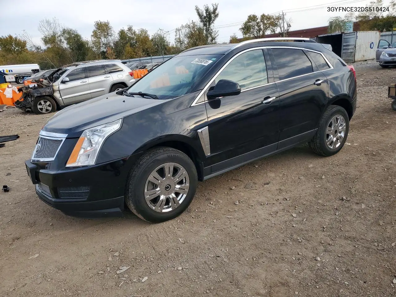 CADILLAC SRX 2013, VIN 3GYFNCE32DS510424