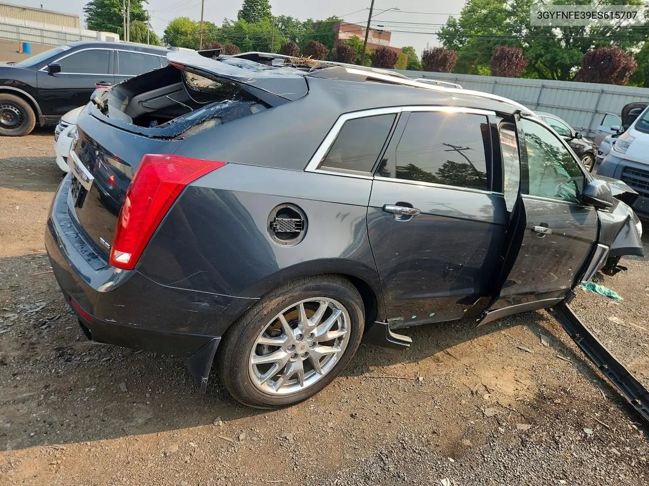 2014 CADILLAC SRX VIN 3GYFNFE39ES615707 — фото 3