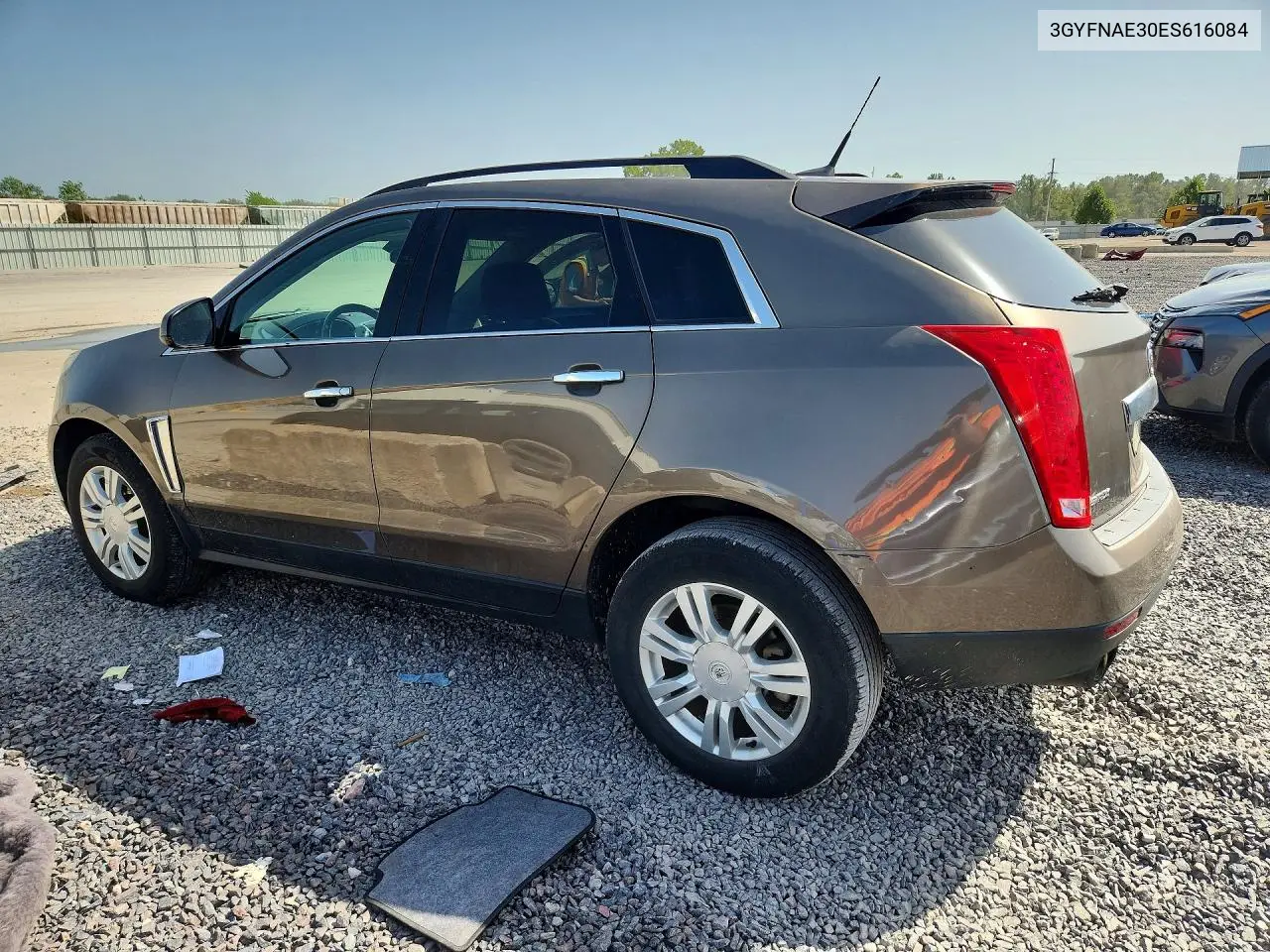 2014 CADILLAC SRX VIN 3GYFNAE30ES616084 — фото 2
