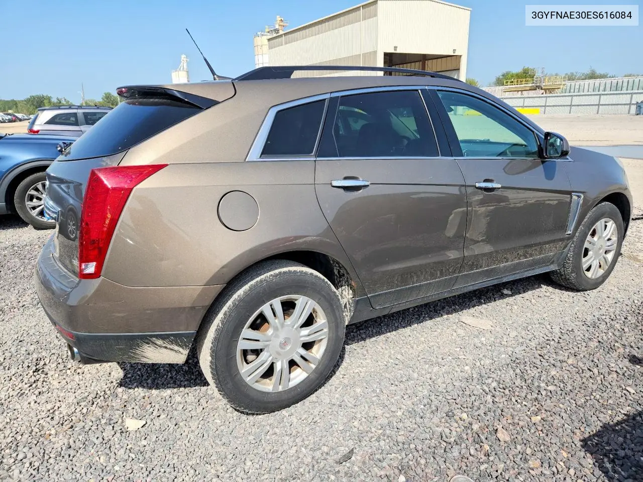 2014 CADILLAC SRX VIN 3GYFNAE30ES616084 — фото 3