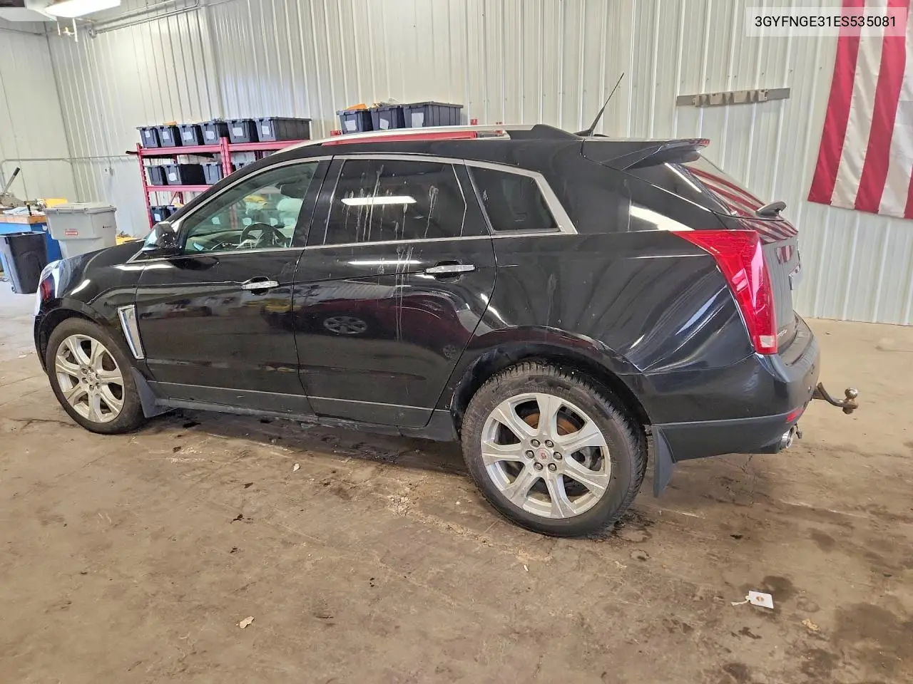 2014 CADILLAC SRX VIN 3GYFNGE31ES535081 — фото 2
