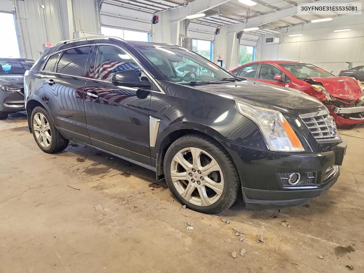 2014 CADILLAC SRX VIN 3GYFNGE31ES535081 — фото 4