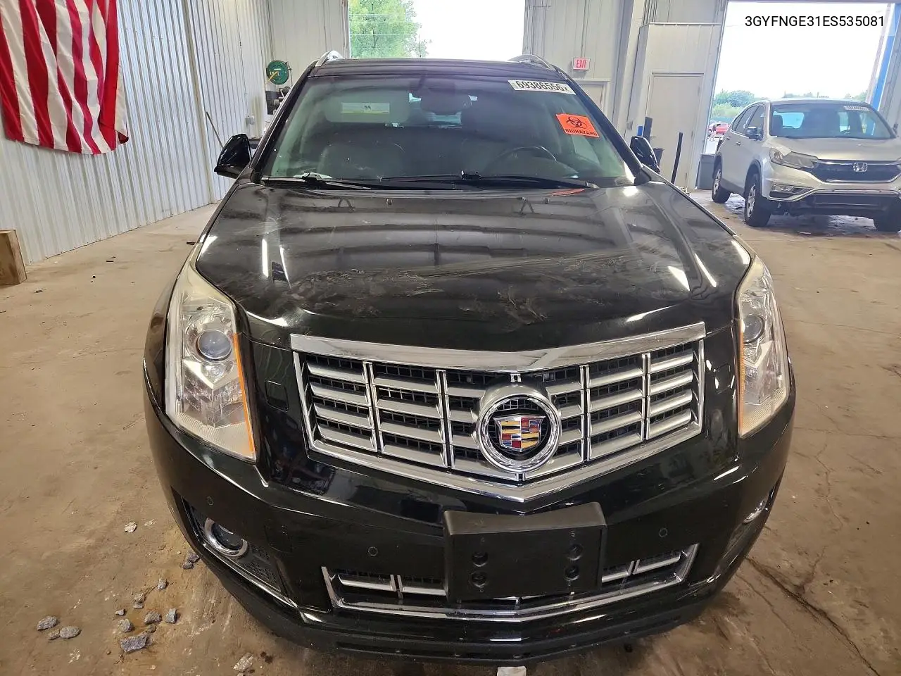 2014 CADILLAC SRX VIN 3GYFNGE31ES535081 — фото 5