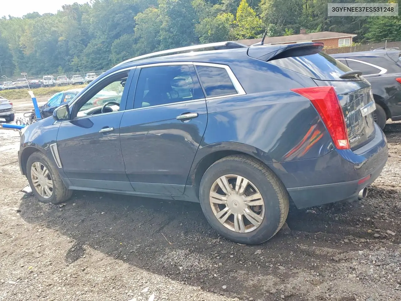 2014 CADILLAC SRX VIN 3GYFNEE37ES531248 — фото 2