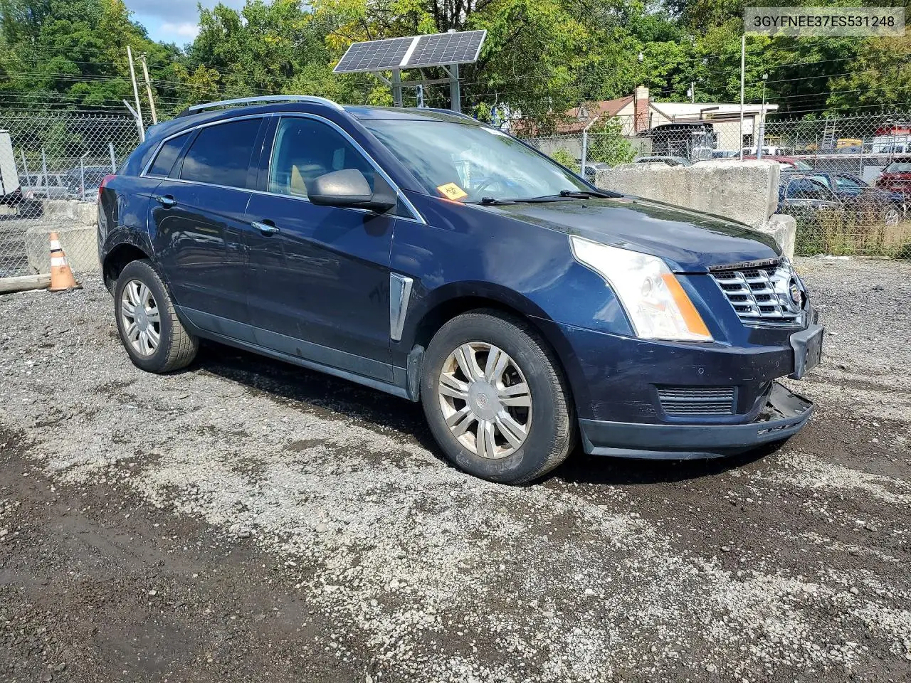 2014 CADILLAC SRX VIN 3GYFNEE37ES531248 — фото 4