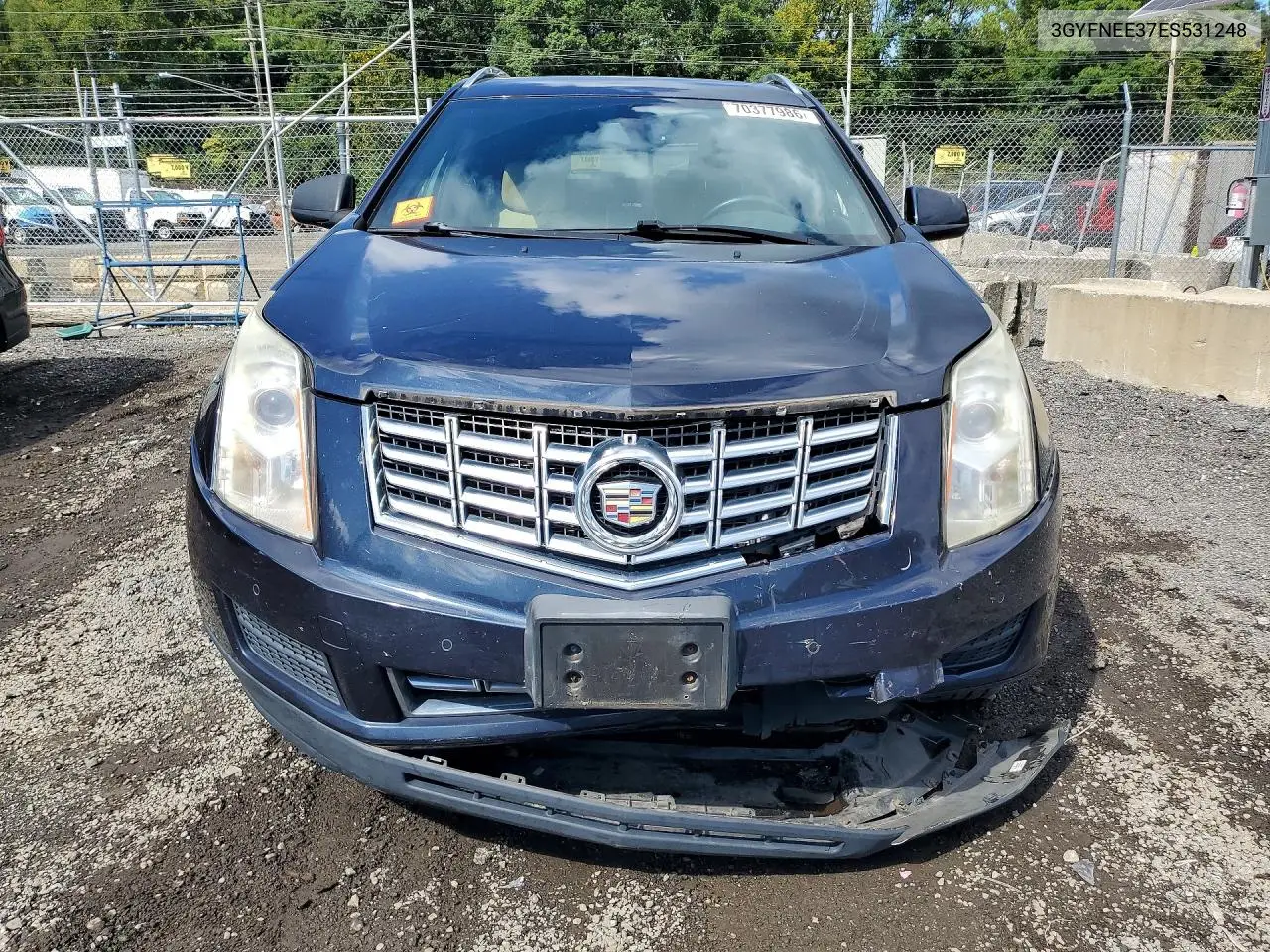 2014 CADILLAC SRX VIN 3GYFNEE37ES531248 — фото 5