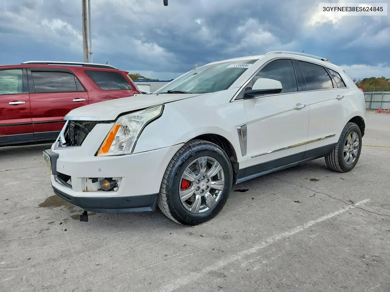 CADILLAC SRX 2014, VIN 3GYFNEE38ES624845