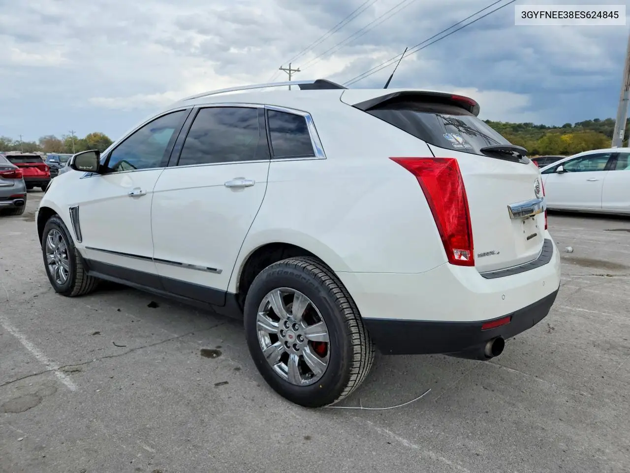 2014 CADILLAC SRX VIN 3GYFNEE38ES624845 — фото 2