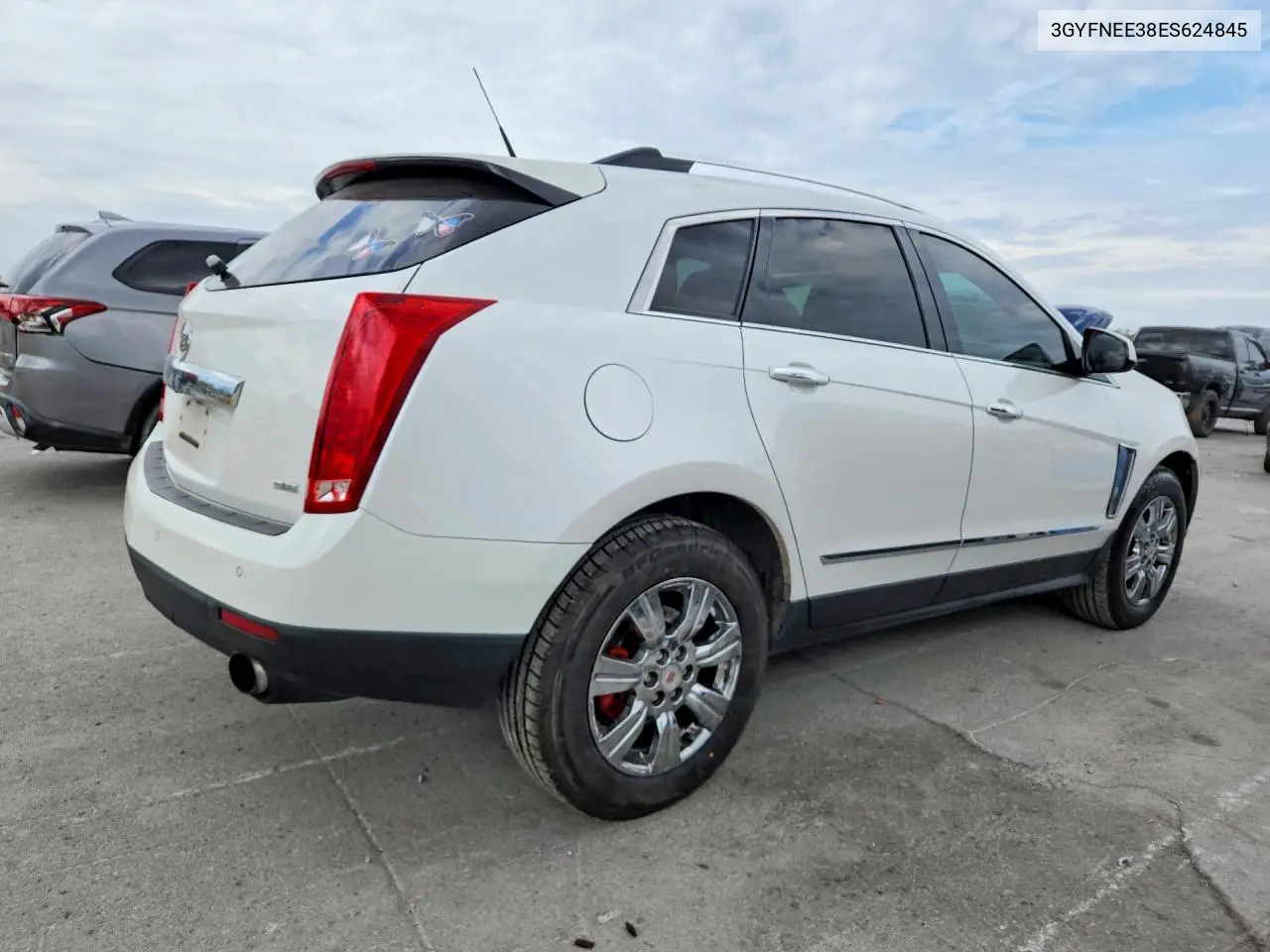 2014 CADILLAC SRX VIN 3GYFNEE38ES624845 — фото 3