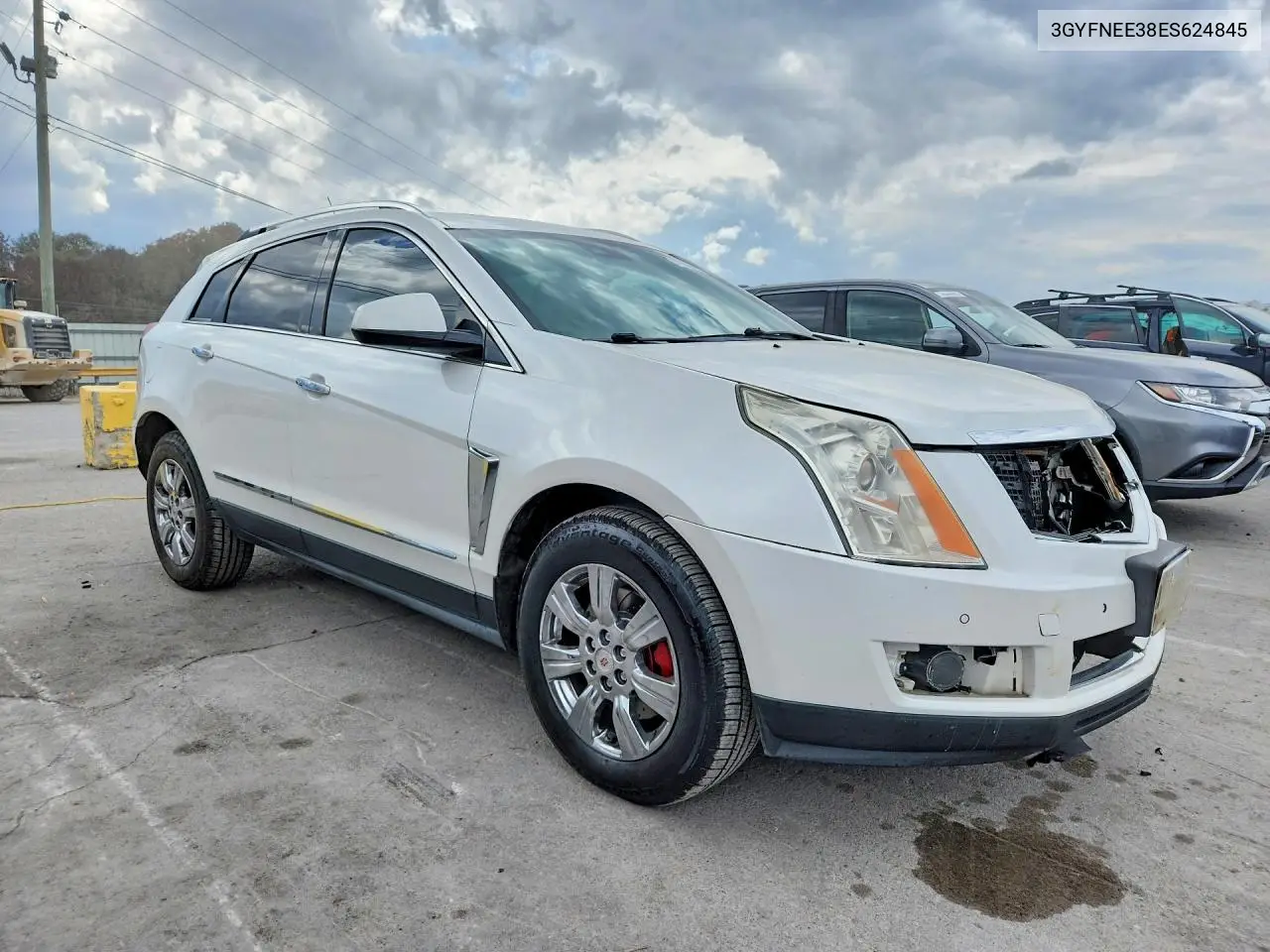 2014 CADILLAC SRX VIN 3GYFNEE38ES624845 — фото 4