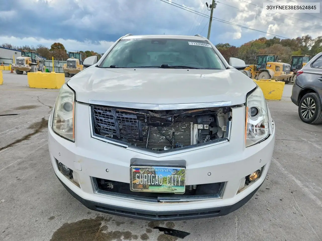 2014 CADILLAC SRX VIN 3GYFNEE38ES624845 — фото 5