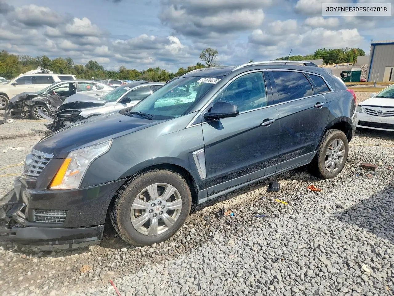 CADILLAC SRX 2014, VIN 3GYFNEE30ES647018