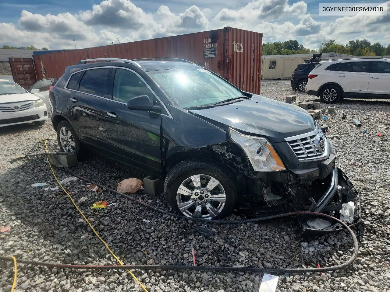 2014 CADILLAC SRX VIN 3GYFNEE30ES647018 — фото 4