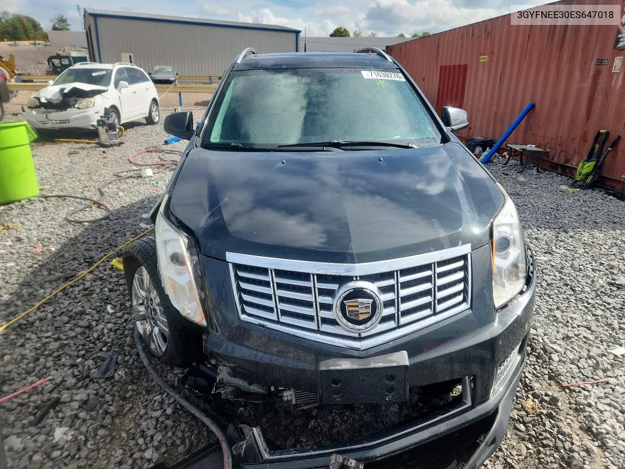 2014 CADILLAC SRX VIN 3GYFNEE30ES647018 — фото 5