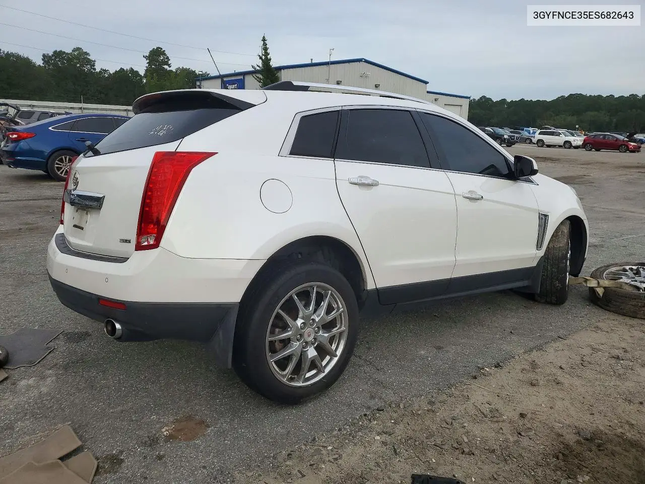 2014 CADILLAC SRX VIN 3GYFNCE35ES682643 — фото 3