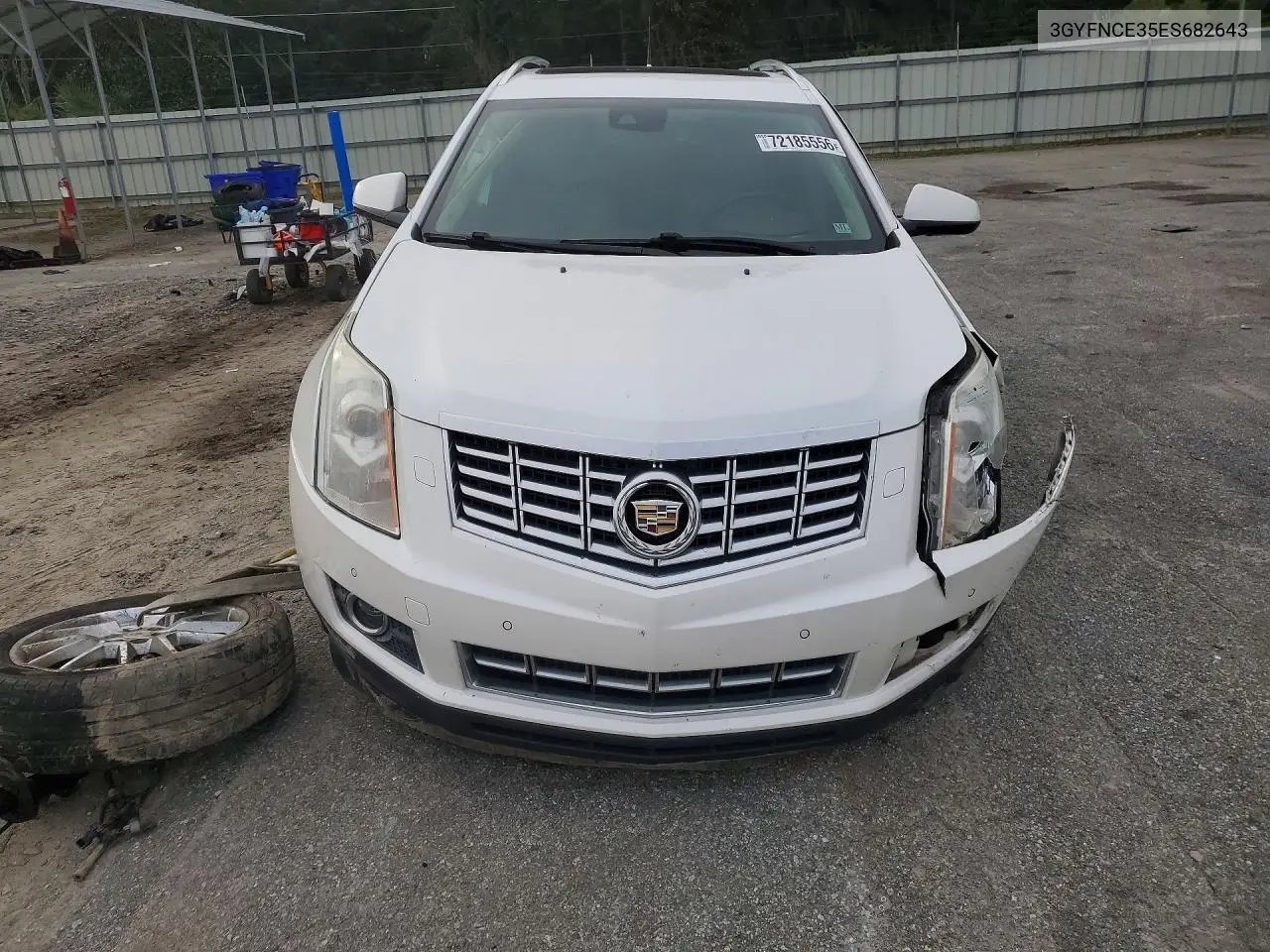 2014 CADILLAC SRX VIN 3GYFNCE35ES682643 — фото 5