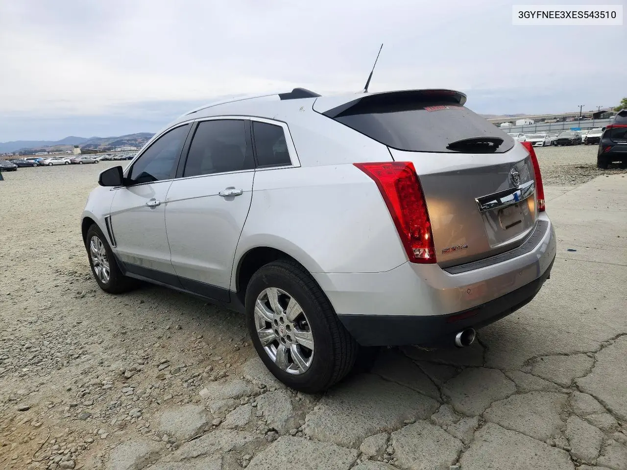 2014 CADILLAC SRX VIN 3GYFNEE3XES543510 — фото 2