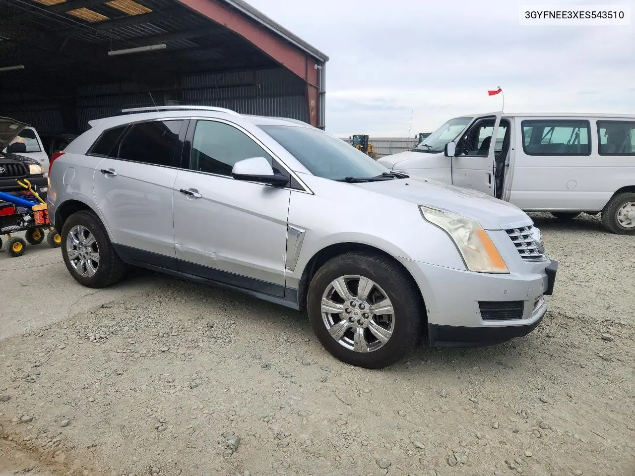 2014 CADILLAC SRX VIN 3GYFNEE3XES543510 — фото 4