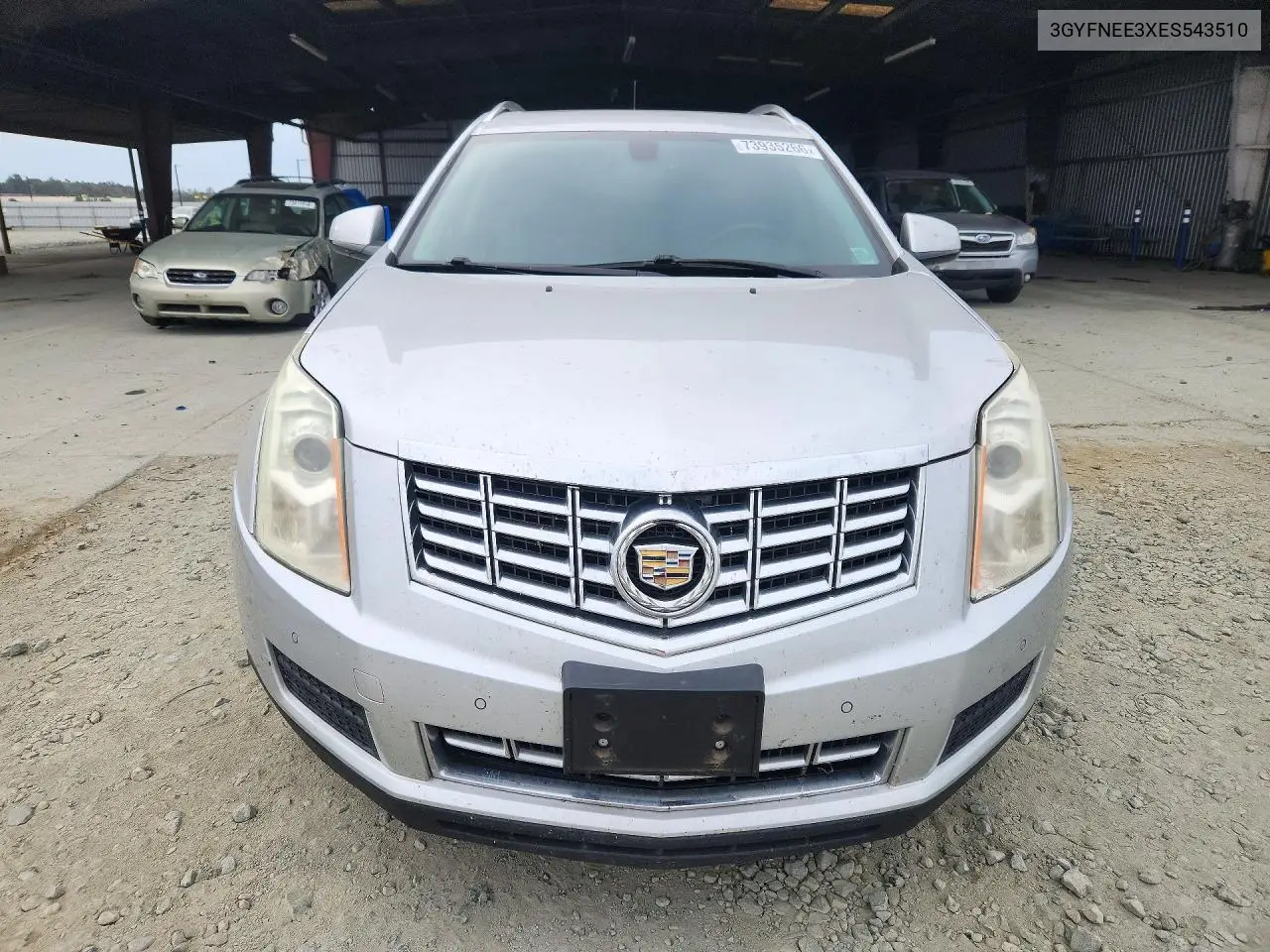 2014 CADILLAC SRX VIN 3GYFNEE3XES543510 — фото 5