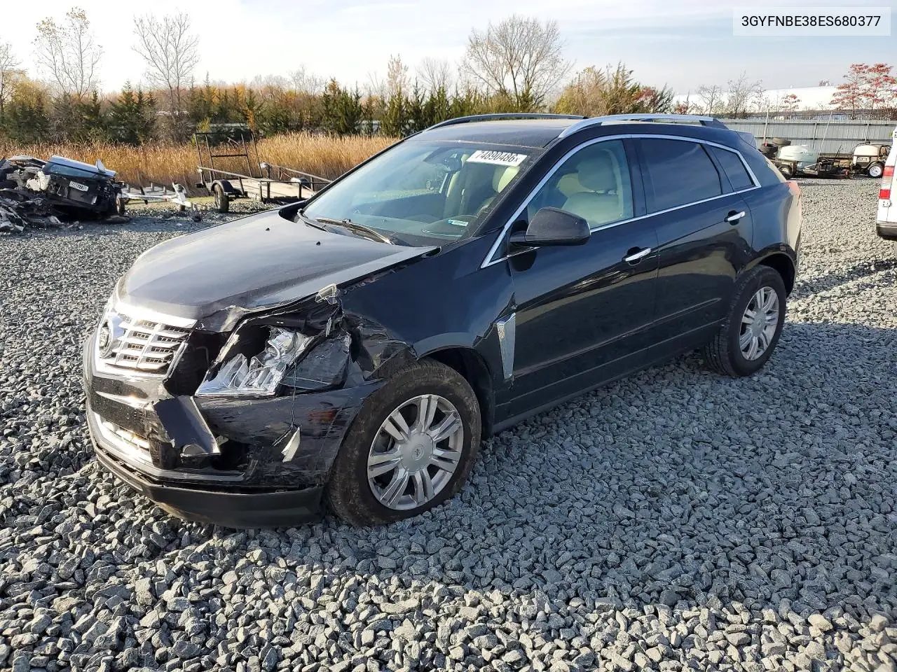 CADILLAC SRX 2014, VIN 3GYFNBE38ES680377