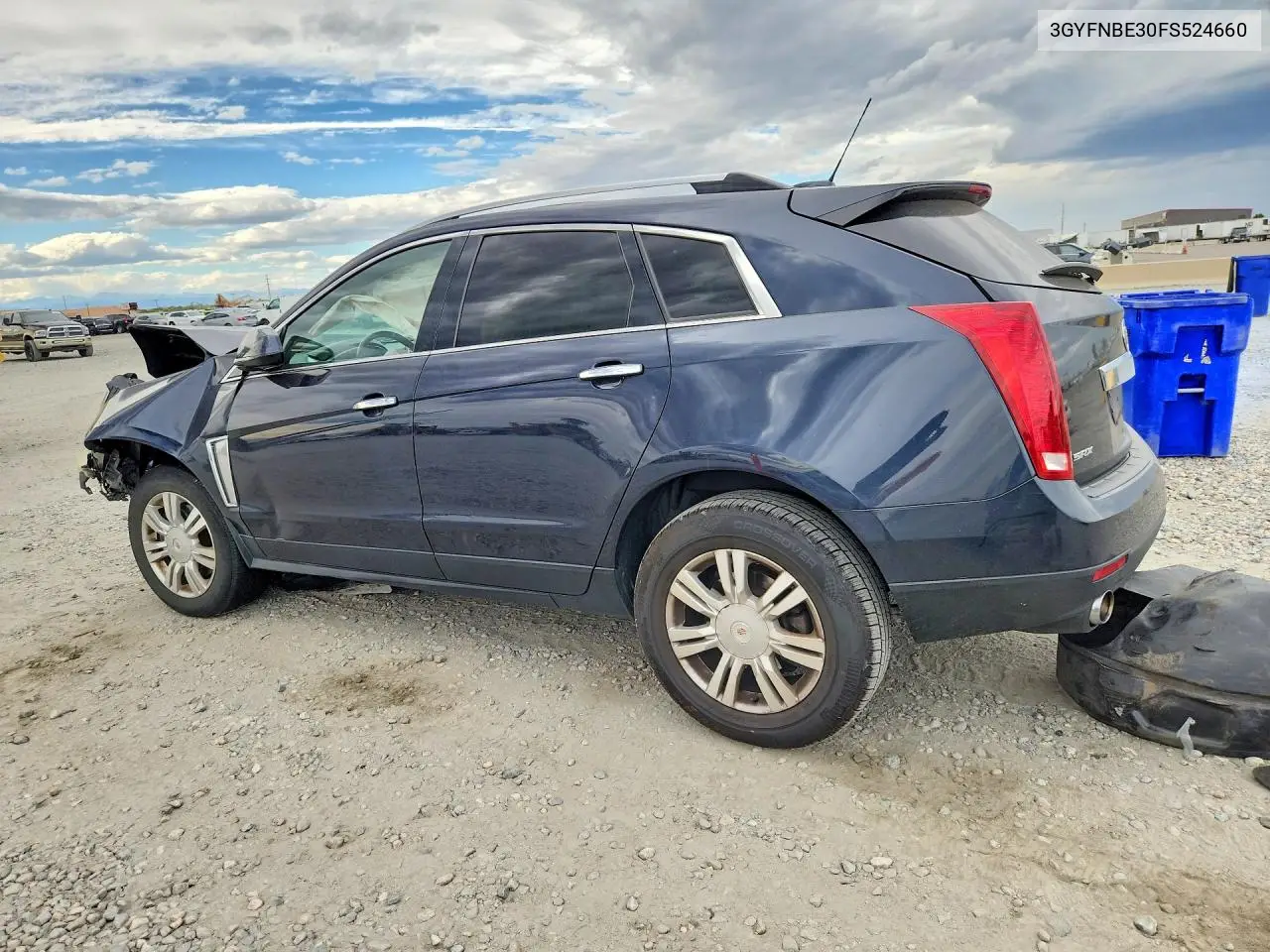2015 CADILLAC SRX VIN 3GYFNBE30FS524660 — фото 2