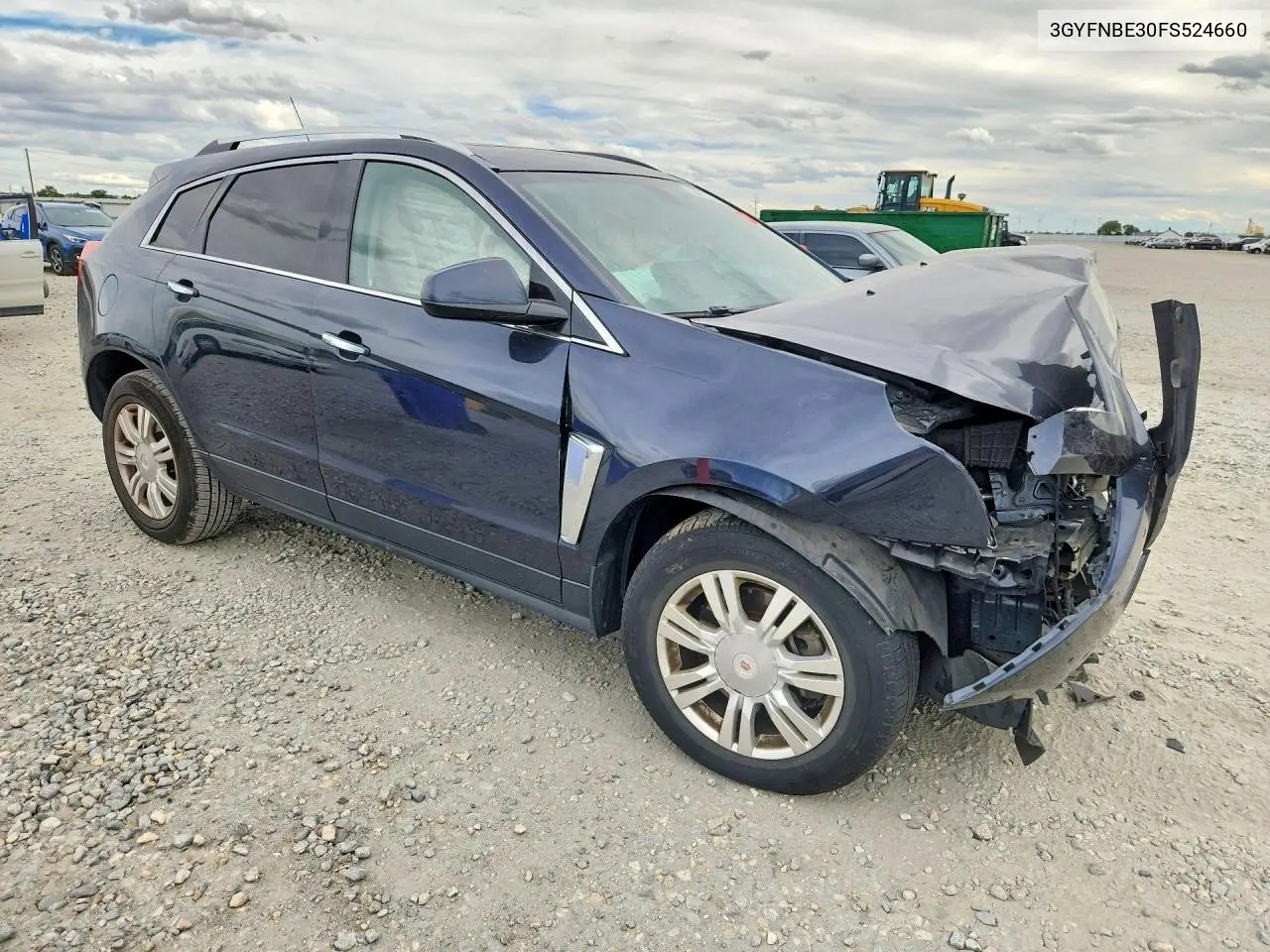 2015 CADILLAC SRX VIN 3GYFNBE30FS524660 — фото 4