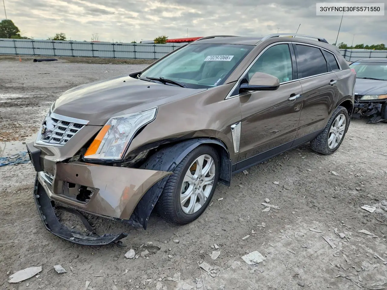 CADILLAC SRX 2015, VIN 3GYFNCE30FS571550