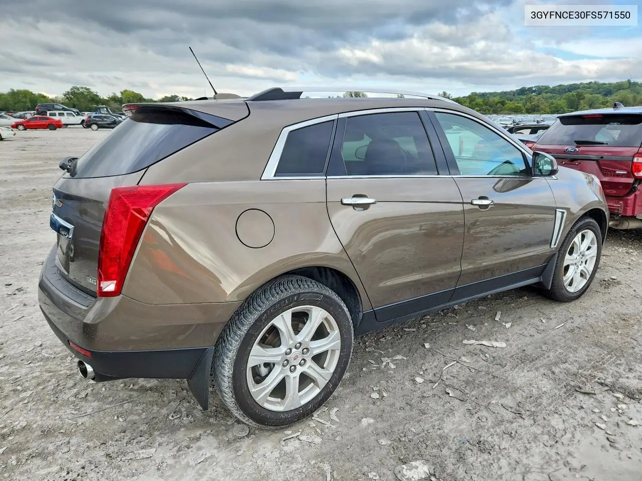 2015 CADILLAC SRX VIN 3GYFNCE30FS571550 — фото 3