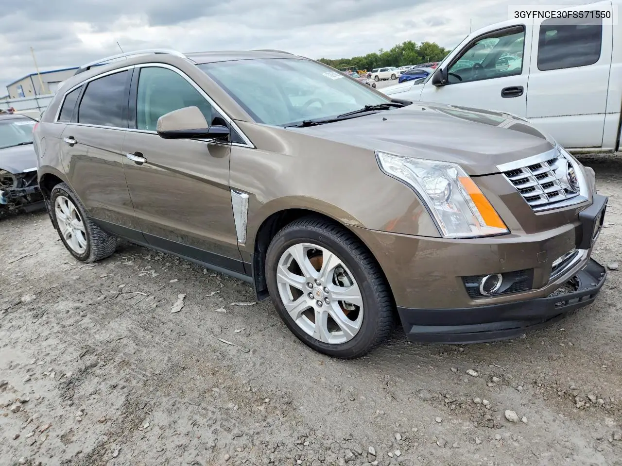 2015 CADILLAC SRX VIN 3GYFNCE30FS571550 — фото 4