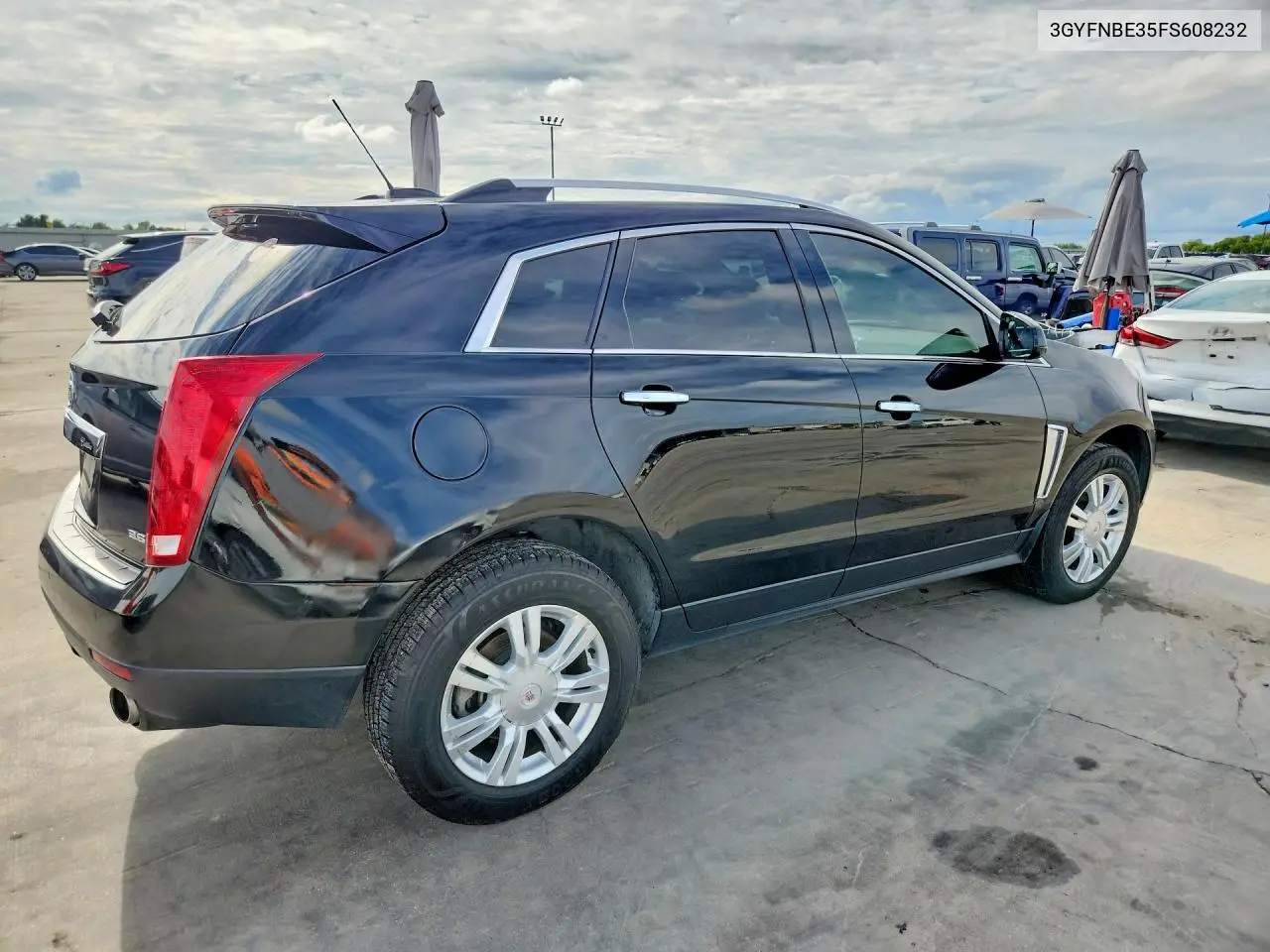 2015 CADILLAC SRX VIN 3GYFNBE35FS608232 — фото 3