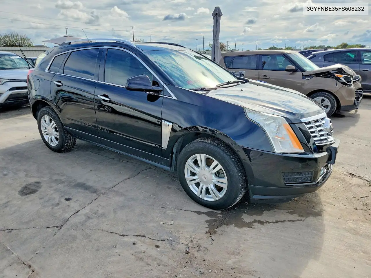 2015 CADILLAC SRX VIN 3GYFNBE35FS608232 — фото 4