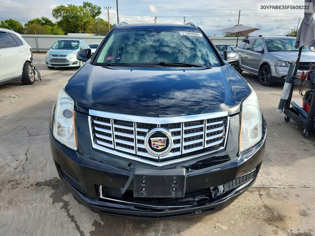 2015 CADILLAC SRX VIN 3GYFNBE35FS608232 — фото 5