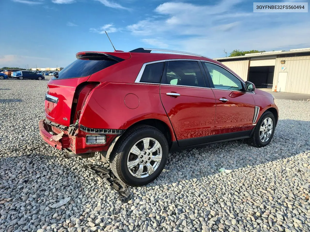 2015 CADILLAC SRX VIN 3GYFNBE32FS560494 — фото 3