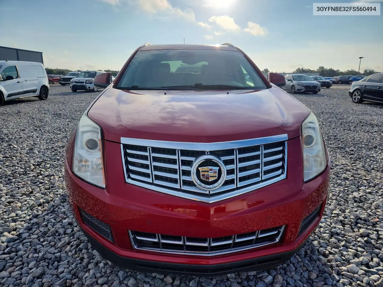 2015 CADILLAC SRX VIN 3GYFNBE32FS560494 — фото 5