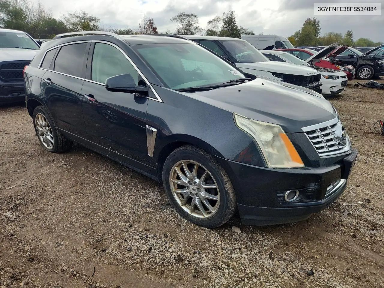 2015 CADILLAC SRX VIN 3GYFNFE38FS534084 — фото 4