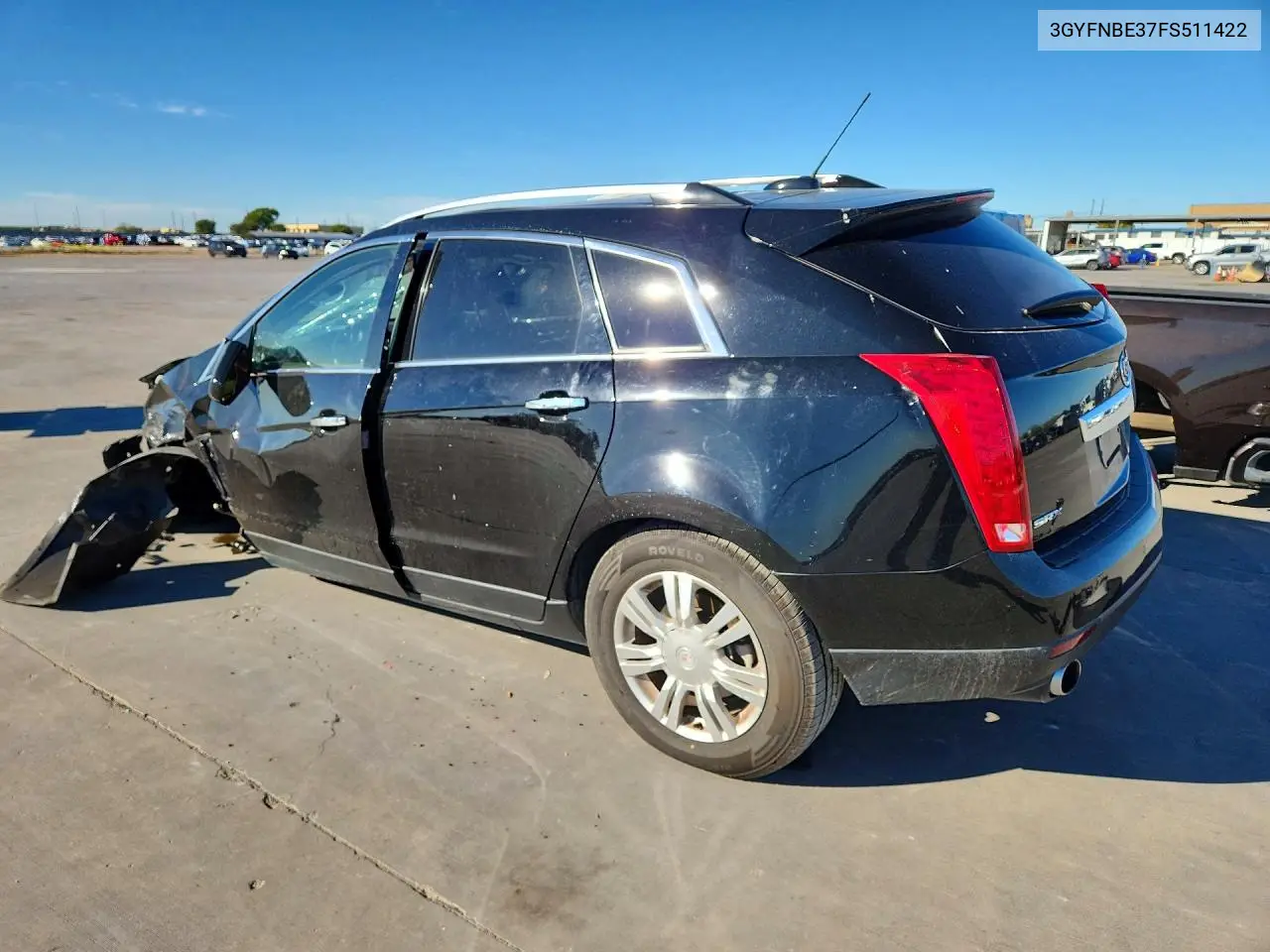 2015 CADILLAC SRX VIN 3GYFNBE37FS511422 — фото 2