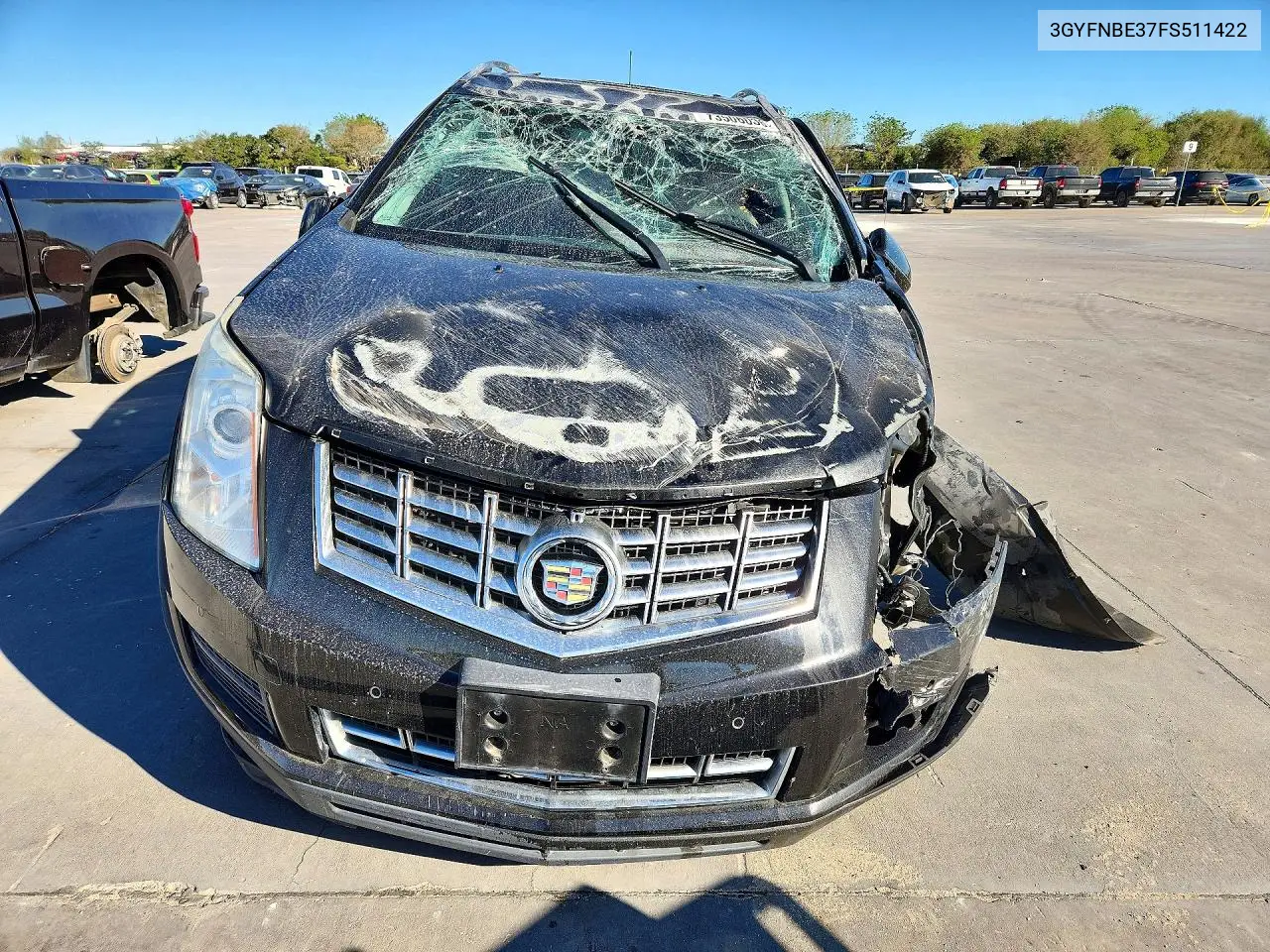2015 CADILLAC SRX VIN 3GYFNBE37FS511422 — фото 5