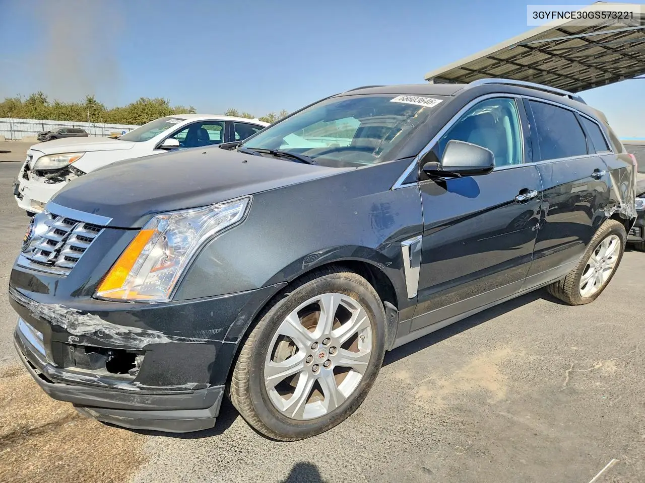 CADILLAC SRX 2016, VIN 3GYFNCE30GS573221