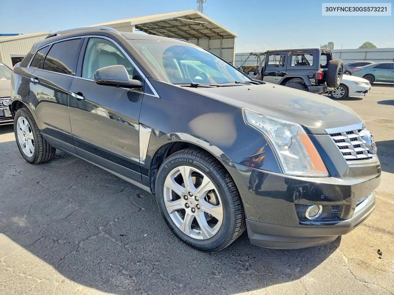 2016 CADILLAC SRX VIN 3GYFNCE30GS573221 — фото 4