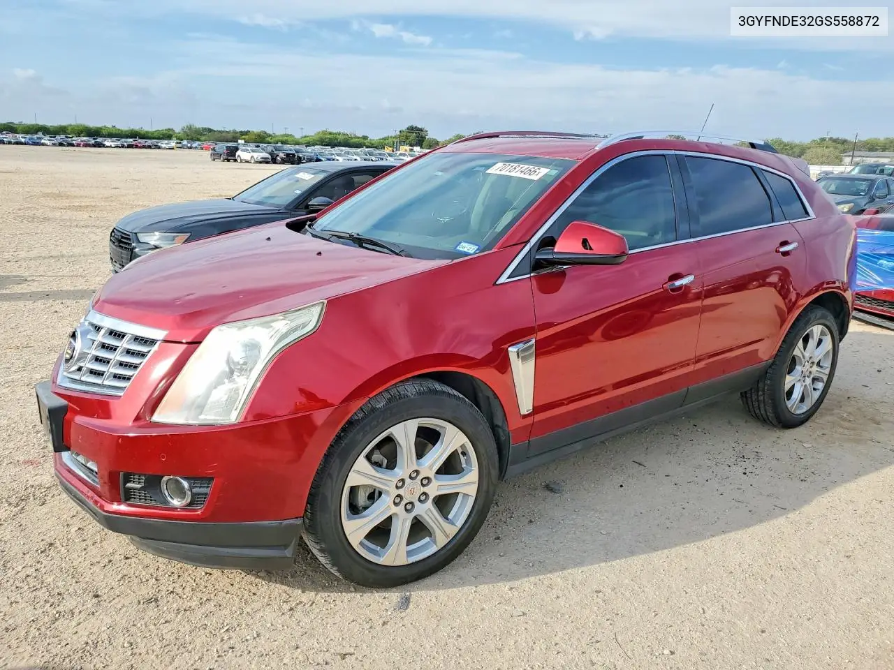 CADILLAC SRX 2016, VIN 3GYFNDE32GS558872