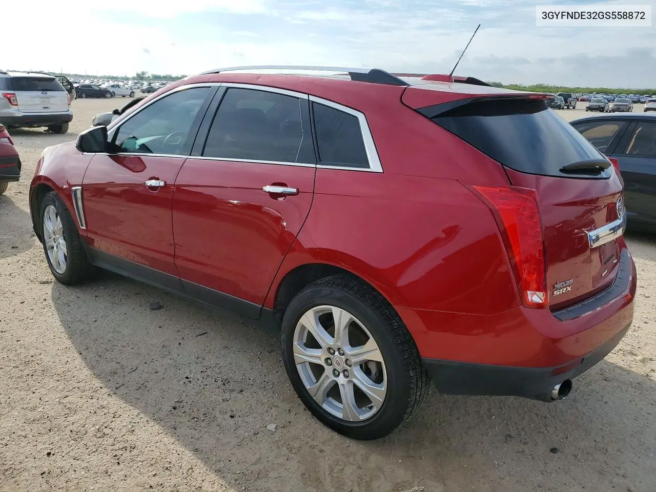 2016 CADILLAC SRX VIN 3GYFNDE32GS558872 — фото 2