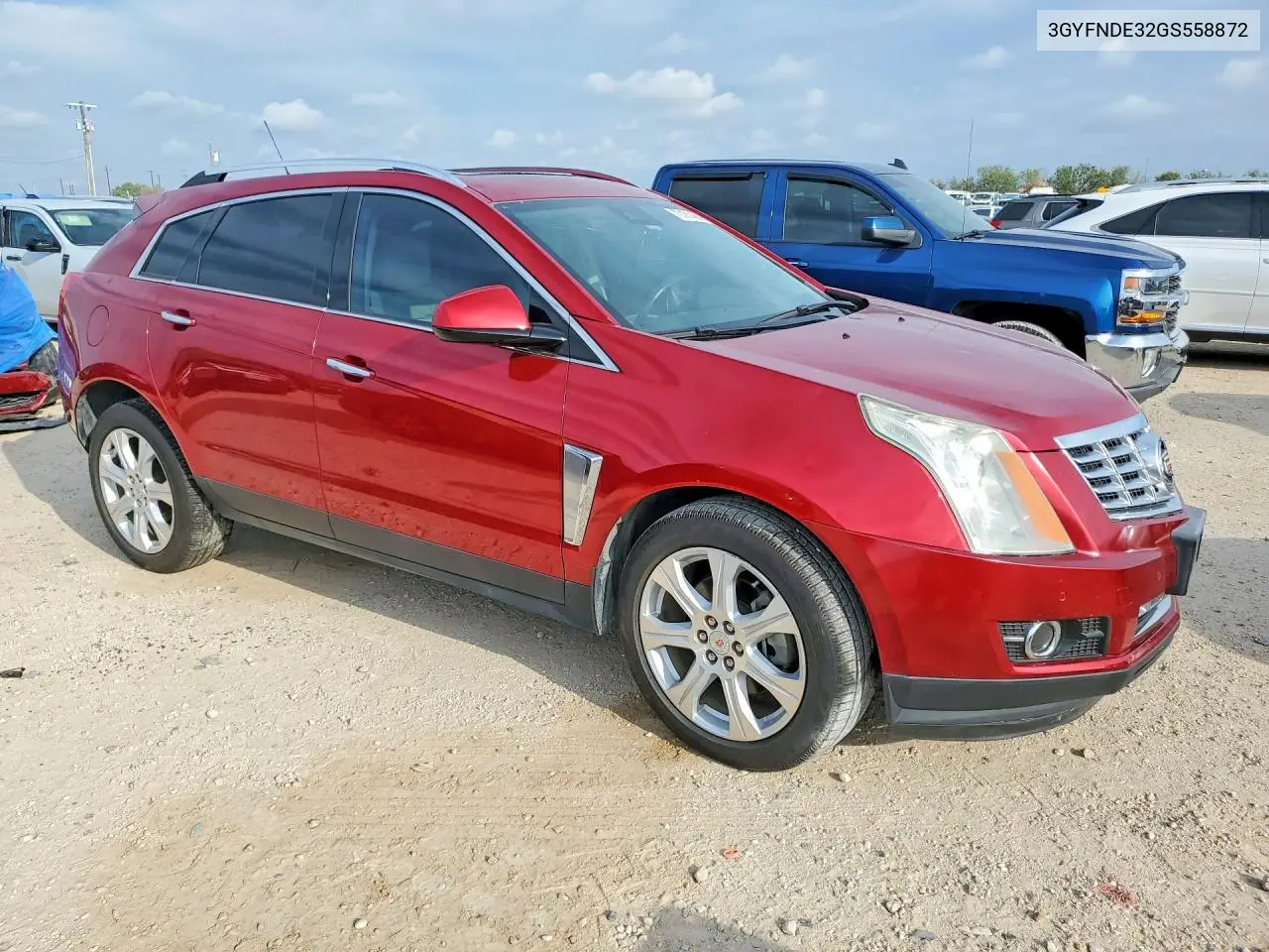2016 CADILLAC SRX VIN 3GYFNDE32GS558872 — фото 4