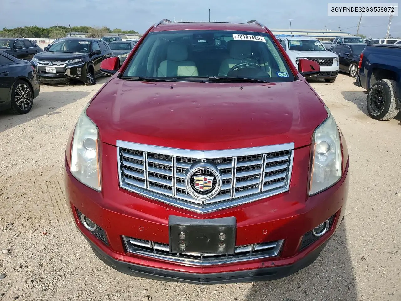 2016 CADILLAC SRX VIN 3GYFNDE32GS558872 — фото 5