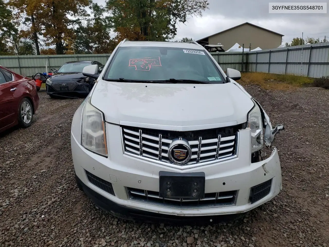 2016 CADILLAC SRX VIN 3GYFNEE35GS548701 — фото 5