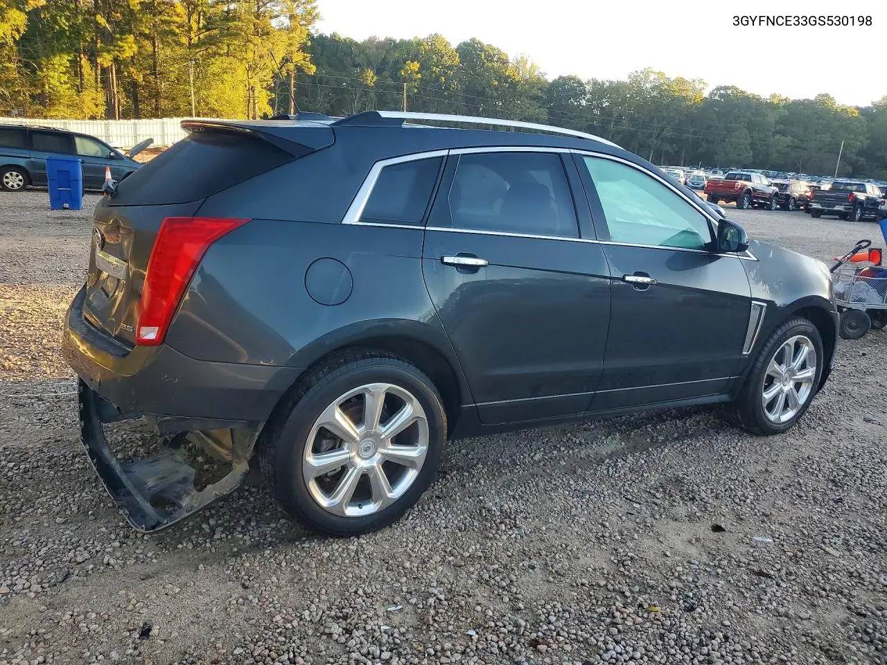 2016 CADILLAC SRX VIN 3GYFNCE33GS530198 — фото 3
