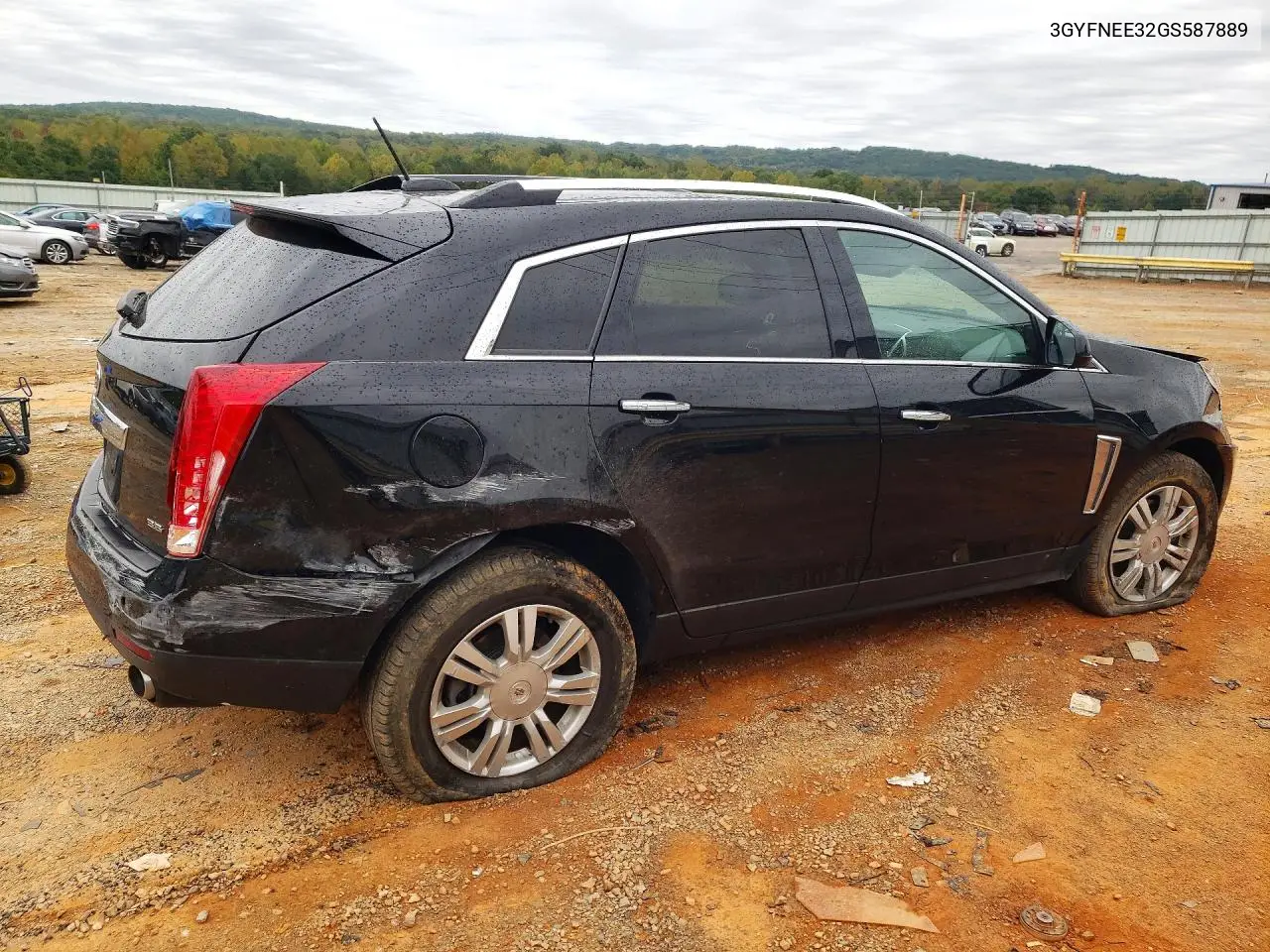 2016 CADILLAC SRX VIN 3GYFNEE32GS587889 — фото 3