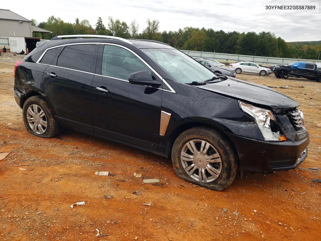 2016 CADILLAC SRX VIN 3GYFNEE32GS587889 — фото 4