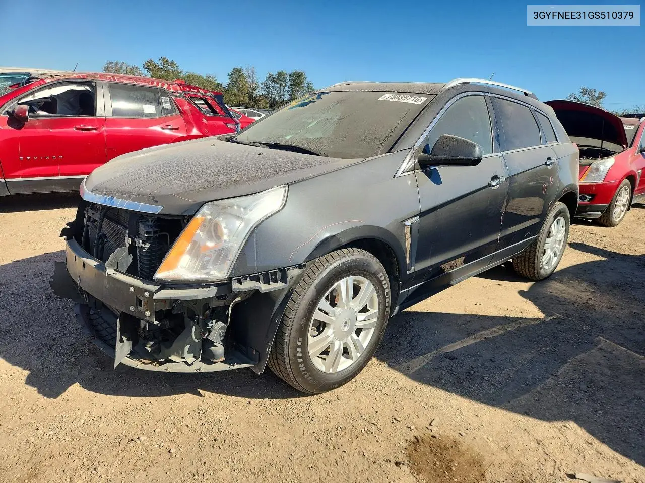 CADILLAC SRX 2016, VIN 3GYFNEE31GS510379